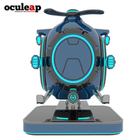 Simulador de tiro de helicóptero, cabina de vuelo, simulador de enseñanza y entrenamiento de aviones, máquina de juego VR, simulador de vuelo de movimiento 9D