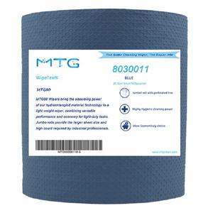 Popular X80 110gsm spunlace tarefa pesada não tecida limpeza toalhetes. 400pcs toalhetes rolo - Product Image 2