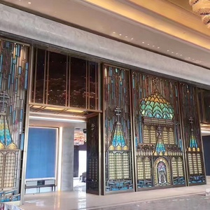 Usine de verre <span class=keywords><strong>vitrail</strong></span> chinois fenêtres d'église style européen d'église verre <span class=keywords><strong>Tiffany</strong></span> - Product Image 2