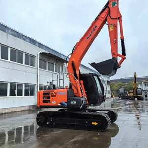 Excavadora usada Hitachi ZX120 Excavadora sobre orugas con accesorio de cubo con componentes centrales 1 año de garantía Envío rápido - Product Image 6