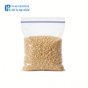 Food Grade Moisture-Proof <b>Heat</b> <b>Seal</b> Zipper <b>Bags</b> with Flat Bottom Pouch and Expandable Bottom for Custom Size Food Storage - Product Image 4