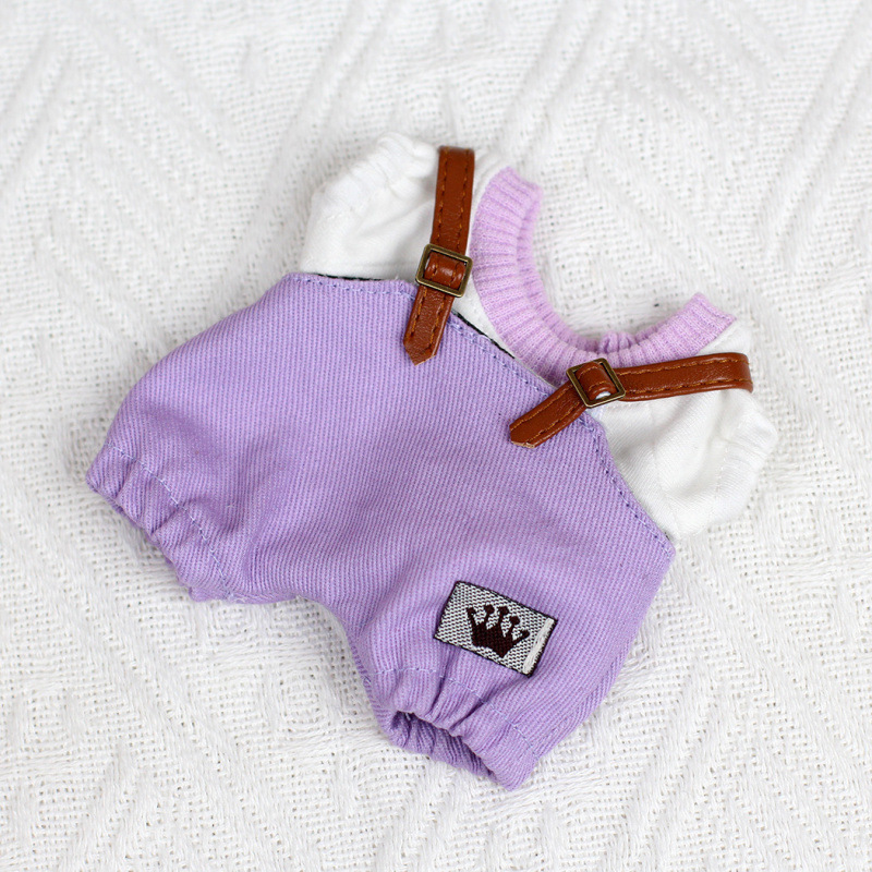 Chasing the Wind (T-shirt et salopette) Violet
