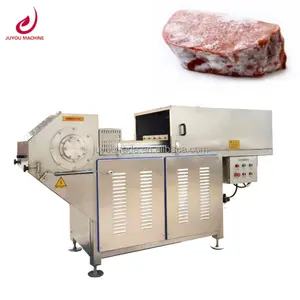JUYOU mesin penghancur daging beku otomatis penuh hemat tenaga kerja mesin penghancur blok daging beku untuk daging beku