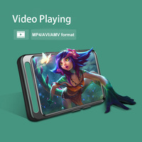 Reproductor de Música y Video MP4 Portátil Mini de 32 GB, Reproductor Multimedia Multifunción, Lector de Libros Electrónicos, Reproductor MP3 Compacto, Reproductor WAV para Correr