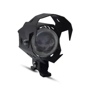 Wholesale Fog Daytime Running Light Black u8 Motorcycle Headlight for Led mini U8 Motorbike Driving Lamp