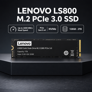 Lenovo M.2 NVMe PCIe 3.0 Internal SSD 128G 256G 512G 1TB 2TB โซลิดสเตทไดรฟ์สำหรับแล็ปท็อปโน้ตบุ๊คพีซี บูตเร็ว ทำงานออฟฟิศได้ - Product Image 2
