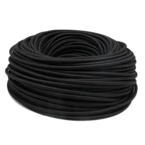 Cables eléctricos coloridos, cable textil de algodón, 2 x 18AWG, 2x0,75mm, 100M, cable trenzado redondo