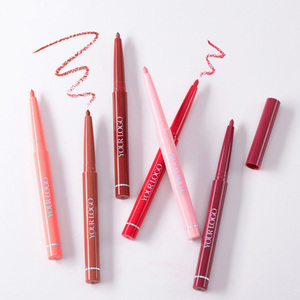 Delineador de Labios Mate Nude, Tamaño de Viaje, Venta Caliente Transfronteriza, Lápiz Labial Giratorio Impermeable de Larga Duración, Juego de Lápices Labiales LM25151 - Product Image 4