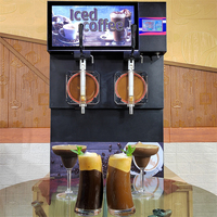 Hoge kwaliteit roestvrijstalen Thailandse ijsrolmachine, instant ijs/boba bubble tea machine, fruitoptie voor