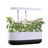 Jardinière intelligente de bureau en ABS pour la culture de légumes et d'herbes aromatiques à la maison en intérieur