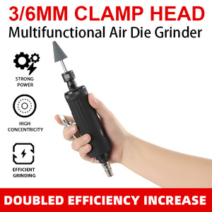 Meuleuse <span class=keywords><strong>pneumatique</strong></span> industrielle 22000 tr/min, meuleuse à air haute vitesse avec collet <span class=keywords><strong>de</strong></span> 3/6 mm pour le meulage, le polissage et la gravure - Product Image 2