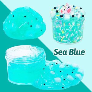 Colorful Ice Cube <b>Slime</b> <b>Kit</b> for Kids - Fruit <b>Slime</b> with Charms, DIY Stress Relief Toy Gift - Product Image 4