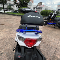 Nouveau Scooter de Course à Essence Modèle Populaire Lindy 125cc du Liban avec Autocollant