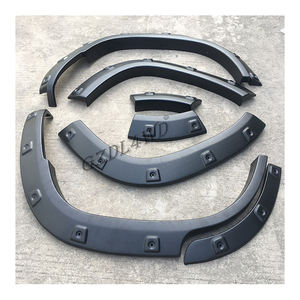 Guardabarros de arco de rueda 4x4 bengalas para Land Cruiser LC200 Prado FJ200 2016 + guardabarros de coche - Product Image 4