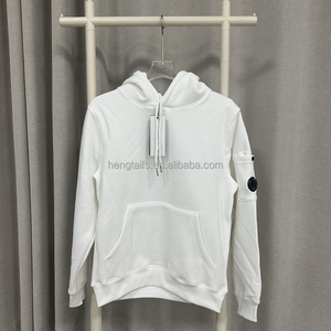 Design tascabile con obiettivo a bottone in <span class=keywords><strong>velluto</strong></span> tinta unita, <span class=keywords><strong>felpa</strong></span> sportiva con cappuccio Casual stile coppia - Product Image 4