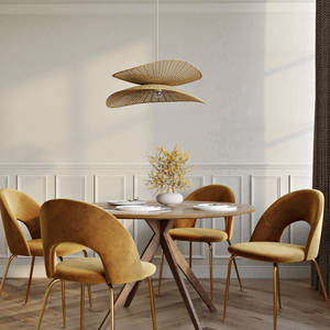 Kit <span class=keywords><strong>de</strong></span> Lámpara Colgante Decorativa, Soporte <span class=keywords><strong>de</strong></span> Madera con Tornillos para <span class=keywords><strong>Techo</strong></span>, Cuerda <span class=keywords><strong>de</strong></span> Cáñamo, Portalámparas E27 para Lámpara Colgante <span class=keywords><strong>de</strong></span> Bambú y Ratán, Cable <span class=keywords><strong>de</strong></span> 2m, Base para Bombilla E26/E27 - Product Image 3