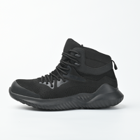 Chaussures de travail respirantes anti-perforation et anti-écrasement à bout en acier avec bouton rotatif, élégantes et tendance, pour hommes – Prix usine