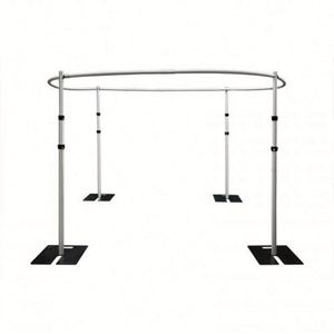 Pipe and Drape 6ft-20ft Adjustable BackDrop Curtain Wall KitWholesale Pipe and Drape Hardware <b>Kits</b> for Events Conventions - Product Image 1