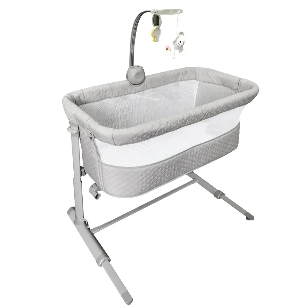 Modern portable mobile sleeping bed Bedside Sleeper luxury cot new born infant baby bassinet Crib