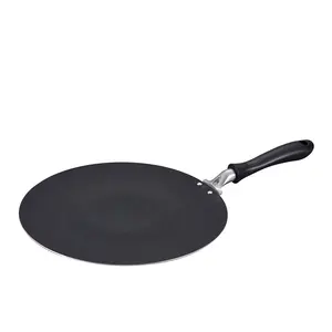 Crepe Pan Nonstick Dosa Pan, Tawa Pan for Roti Indian, Non-Stick Pancake  Griddle Compatible with Induction Cooktop, Comal for Tortillas, Griddle Pan