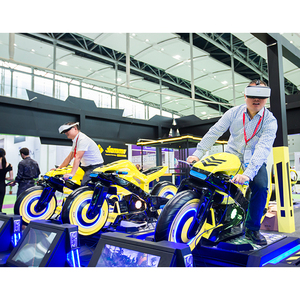 Simulateur de jeu de conduite de moto, appareil d'entraînement, de réalité virtuelle, conduite en voiture - Product Image 4