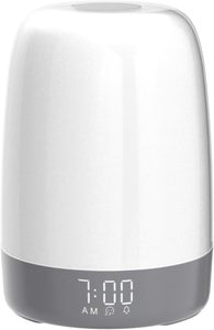 Réveil lumineux Sunrise avec veilleuse 7 couleurs et luminosité réglable pour chambre à coucher - Product Image 2