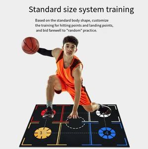 Tapis de gymnastique portable en caoutchouc durable et imperméable pour enfants, antidérapant, pour gymnase, basketball, tumbling, judo, entraînement, réduction du bruit - Product Image 2