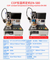 Zjwy-580 machine de liaison de câbles flexibles ACF COF réparation lcd machine de liaison lcd mobile réparation lcd