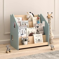 Muebles Montessori para Niños de 1 a 6 Años, Estantería para Guardar Juguetes, Estantería de Madera para Niños
