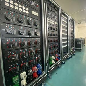 Boîtes de distribution électrique portables triphasées haute tension Socape Distro pour extérieur, 126 canaux, équipement de distribution d'énergie - Product Image 6