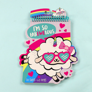 Top Bán Xoắn Ốc Cừu Lót Máy Tính Xách Tay Với Số Lượng Lớn 30 Tờ Giá Rẻ Tùy Chỉnh Máy Tính Xách Tay Cho Trẻ Em - Product Image 2