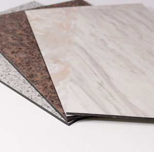 للبيع بالجملة لوحة أرضية جدارية من حجر الرخام والألومنيوم قرص العسل - Product Image 2