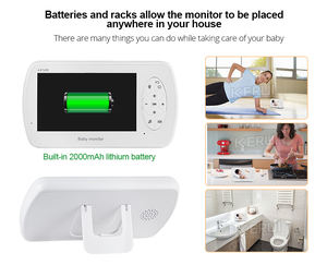 HD 1080P 4.3 pollici schermo LCD IR visione notturna Wireless connettività Audio Wifi a due vie Audio Baby Monitor telecamera per <span class=keywords><strong>il</strong></span> bambino <span class=keywords><strong>che</strong></span> <span class=keywords><strong>piange</strong></span> - Product Image 6