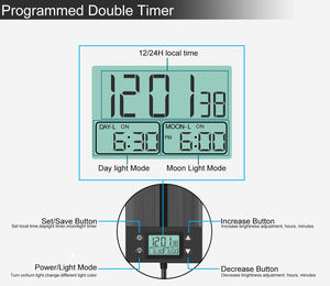 18-68W EE. UU. Reino Unido UE enchufe WRGB espectro completo plantado lámpara <span class=keywords><strong>acuario</strong></span> Led <span class=keywords><strong>luz</strong></span> con soportes extensibles pecera <span class=keywords><strong>luz</strong></span> para <span class=keywords><strong>agua</strong></span> <span class=keywords><strong>dulce</strong></span> - Product Image 4