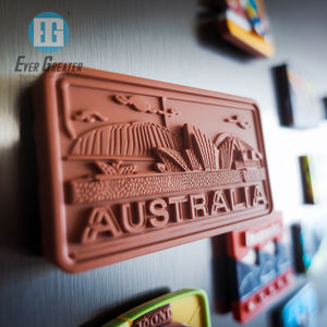 맞춤형 맞춤형 소프트 관광 기념품 고무 냉장고 자석 스티커 로고 3D 실리콘 PVC 냉장고 자석 - Product Image 3