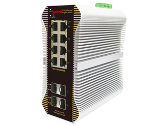 Switch Ethernet industriel géré avec 8 ports RJ45 + 4 ports SFP+ 10G - Product Image 4