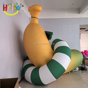 Bananes gonflables <span class=keywords><strong>de</strong></span> modèle <span class=keywords><strong>de</strong></span> signe <span class=keywords><strong>de</strong></span> décor <span class=keywords><strong>de</strong></span> <span class=keywords><strong>plage</strong></span> d'été avec des anneaux <span class=keywords><strong>de</strong></span> natation - Product Image 3