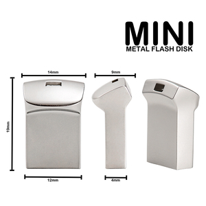 Tùy chỉnh mini Kim Loại USB <span class=keywords><strong>Flash</strong></span> Drive 4GB 8GB 16GB 32GB 64GB 128GB với 32GB được xây dựng trong bộ nhớ thẻ bút phong cách quà tặng bao bì nhựa - Product Image 4