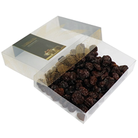 Boîte d'emballage pour dattes en plastique transparent avec couvercle et fond, boîte cadeau pour dattes, boîtes d'emballage pour dattes