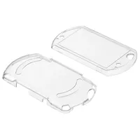Funda protectora dura de cristal transparente para consola Sony PSP Go, 1 unidad