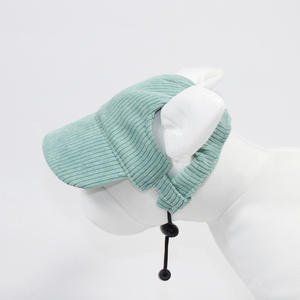 Haustier-Bestseller Cord-Baseballmütze für Hunde und Katzen Haustier-Sonnenhut Frühling Sommer Bucket Outdoor-Hundehüte - Product Image 2