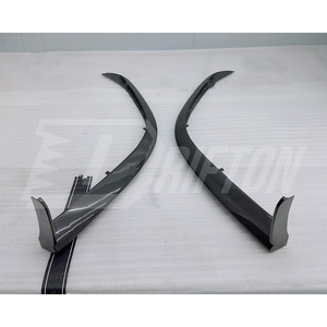 ลิ้นหน้าคาร์บอนไฟเบอร์แบบเต็มแผ่น Tailormade สำหรับ Ferrari 296 ปี 2021-2025 - Product Image 4