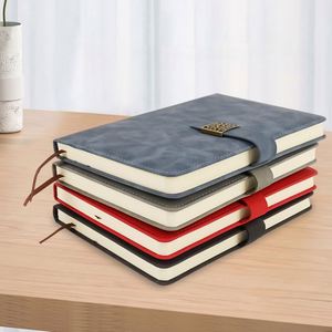 Papeterie personnalisée promotionnelle, carnet en cuir A5, couverture rigide personnalisée, impression de logo, carnet à boucle magnétique pour entreprise - Product Image 5