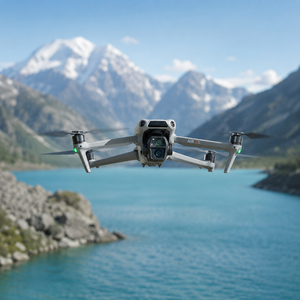 Drone caméra Air 3S Combo Étendu avec télécommande RC-N3 pour la capture vidéo en voyage et les opérations de vol générales - Product Image 1