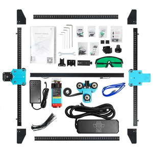 เครื่องแกะสลักเลเซอร์ TwoTrees TTS-55 Pro พร้อมระบบควบคุมแบบไร้สาย Wifi กำลังไฟ 80W เครื่องตัดแกะสลักด้วยเลเซอร์ แสงสีฟ้า 4455 นาโนเมตร เครื่อง CNC - Product Image 5