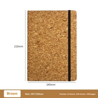 Carnet de notes A5 en PU pour le commerce international, motif grains de café, écologique, 100 feuilles, personnalisable avec LOGO, couverture rigide, idéal pour l'école ou comme cadeau.