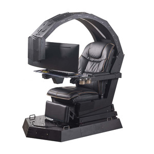 IW-R1 무중력 기대기 워크 스테이션 의자 IW IR GIMI COCKPIT VR 게임 장비, 작동 트리플 모니터 틸팅 Imperator - Product Image 2