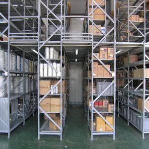 Industri baja Mezzanine Platform untuk rak gudang dirakit Multi-lantai tangga loteng kawat rak Mezzanine lantai - Product Image 2