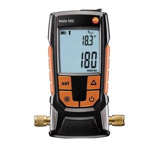 Manómetro Digital de Vacío Testo 552, 0-26.66 mbar, Medición de Deshumidificación en Sistemas de Refrigeración - Product Image 3