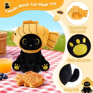 Juguete de Peluche de Gato Súper Suave, Personalizable, de Alta Calidad, con Bordado de Animales Adorables, para Aliviar el Estrés, Ideal para Regalos de Cumpleaños - Product Image 3